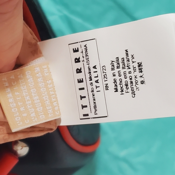 RARE! JOHN GALLIANO BLACK RED LEATHER BOSTON/BOWLING BAG NEW WITH TAG FULL SET - Picture 4 of 11